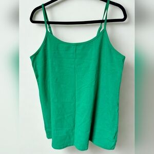 Torrid Green Scoop Neck Cami Tank Top Size 3